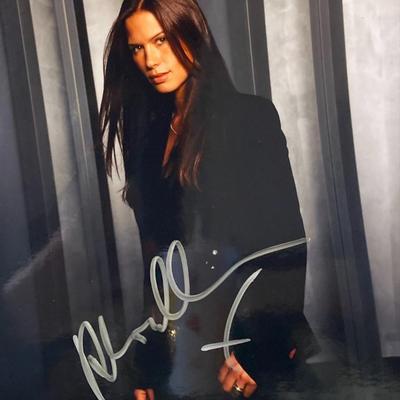 Rhona Mitra signed photo