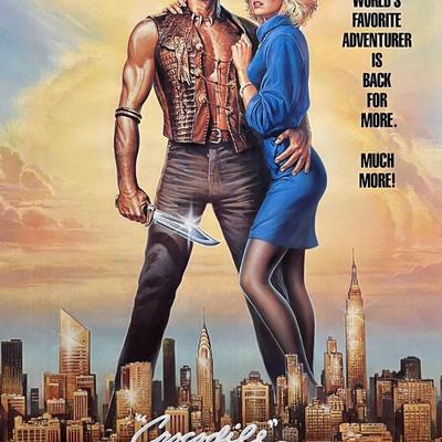 Crocodile Dundee II Original Teaser Movie Poster