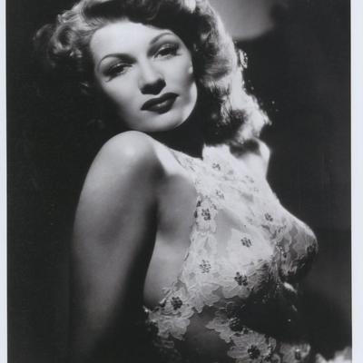 Rita Hayworth signature cut