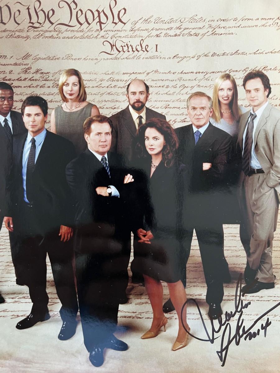 WEST WING CAST signed autographed photo COA Hologram