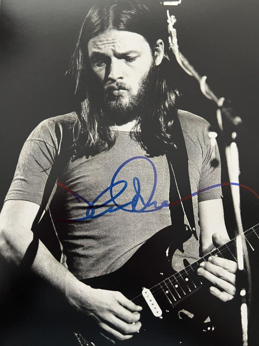 ROGER WATERS DAVID GILMOUR signed autographed photo Pink Floyd  COA Hologram main image 1