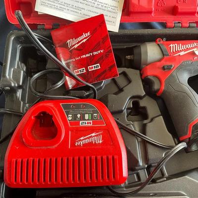 Milwaukee Drill in case w/charger