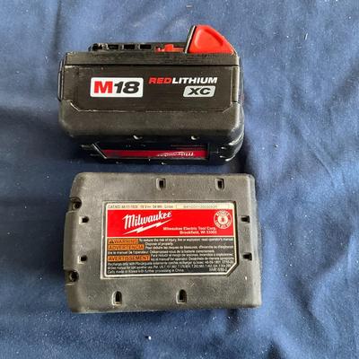 Milwaukee batteries