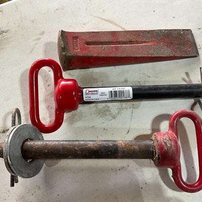 Clevis Pins, and chisel