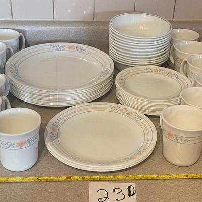 Corning Corelle Apricot Grove Dish Set