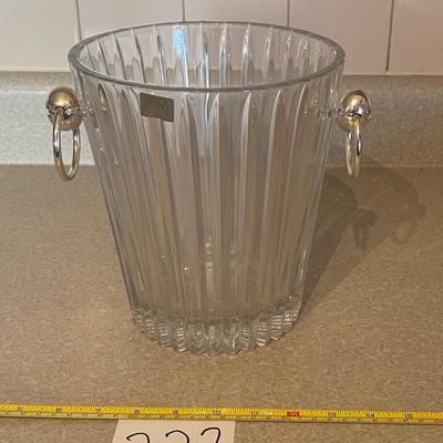 Mikasa Crystal Wine Chilling Bucket and Glasses
