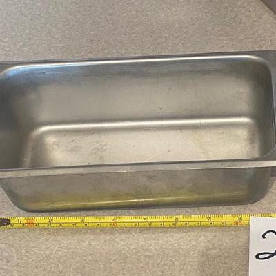Set of Stainless Steam Pans