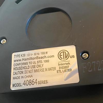 Hamilton Beach Glass Kettle
