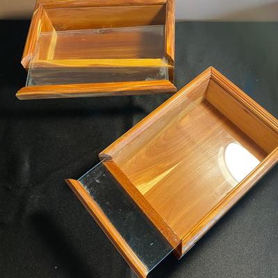 Small Cedar Shadow Boxes