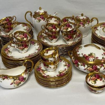Royal Chelsea China Set