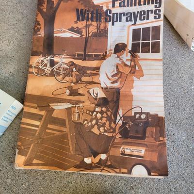 Vintage sears sprayer with original box and docs