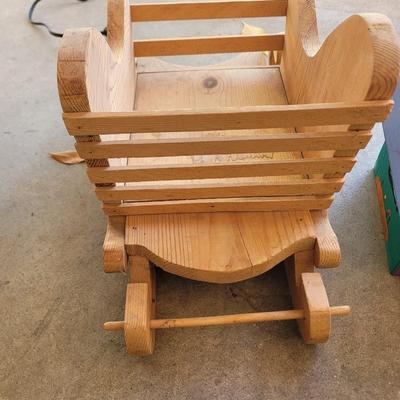 Collection of handmade wooden items