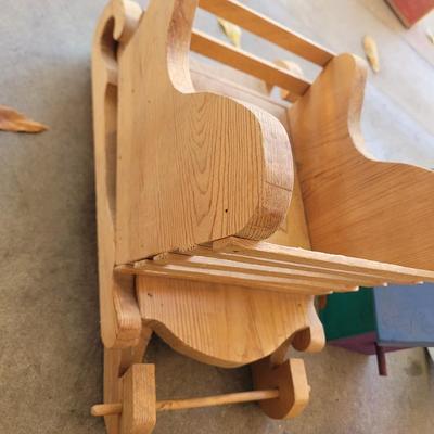 Collection of handmade wooden items