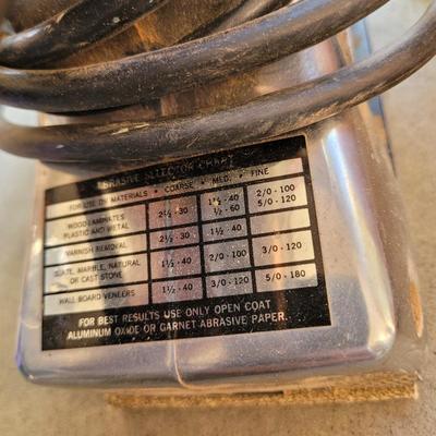 Shopcraft orbital sander and engraver
