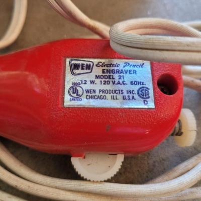 Shopcraft orbital sander and engraver