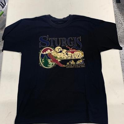 2001 Sturgis Motorcycle Rally Tee Shirt