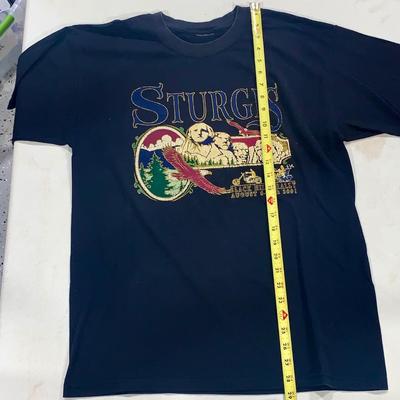 2001 Sturgis Motorcycle Rally Tee Shirt
