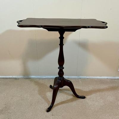 Vintage Flip-Top Wood Table