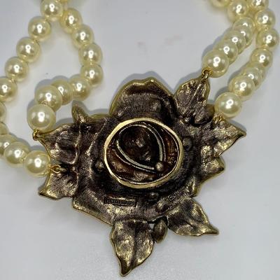 Heidi Daus Disney Beauty and the Beast Necklace with Box