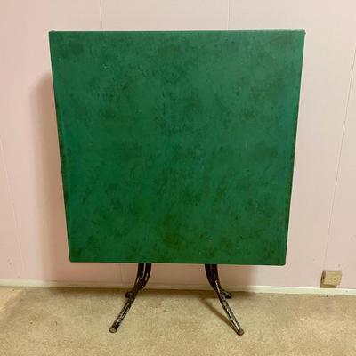 Vintage Ambassador 3-Position Folding Card Table