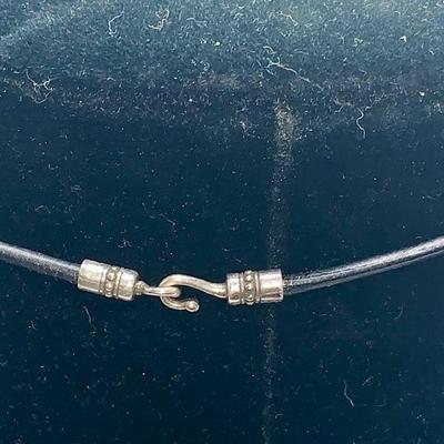 Signed .925 Mexican Silver, Turquoise, and Vermilion Necklace