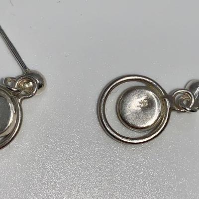 Sterling Silver and Labradorite Necklace and Earring Set