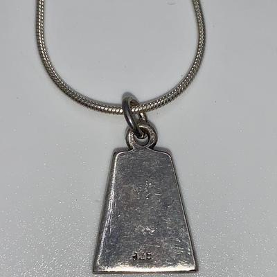 Sterling Silver and Labradorite Necklace and Earring Set