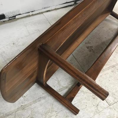 Mid-Century Wood coffee table, MCM 