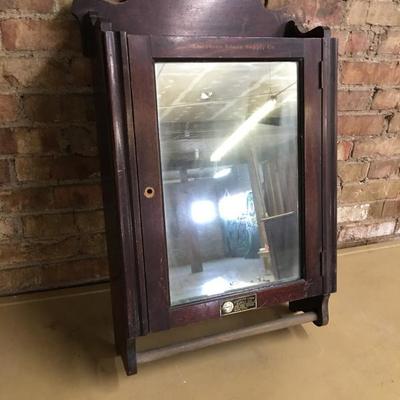 Antique medicine cabinet 