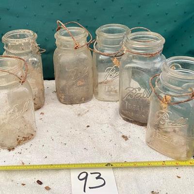 Vintage Ball Ideal Jar Lot