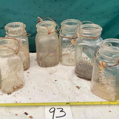 Vintage Ball Ideal Jar Lot