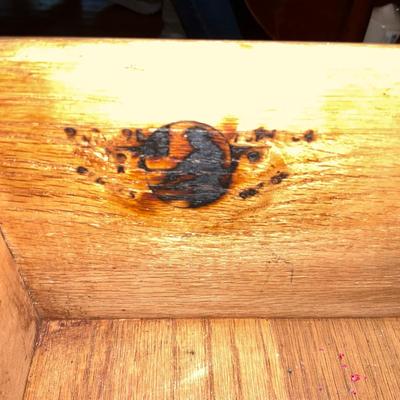 108 Maple Three Drawer Dresser