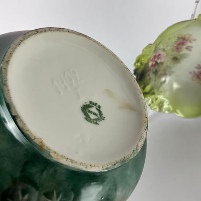 109 Royal Austria Vase & German Bowls