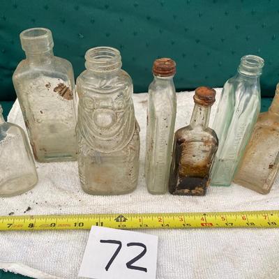 Vintage Bottle Lot