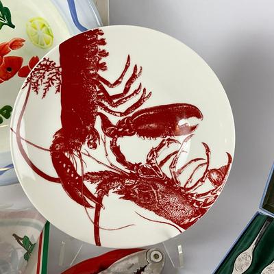 117 Lobster Set With Caskata Dishes