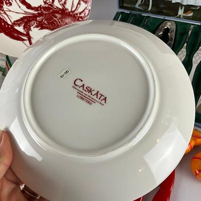 117 Lobster Set With Caskata Dishes