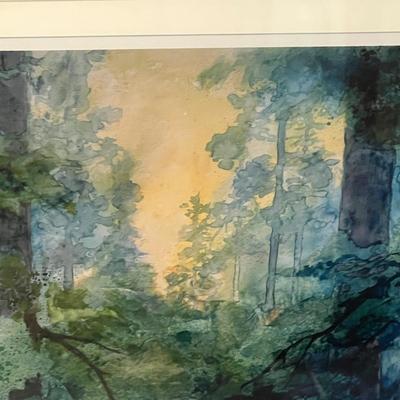 Jane Todd Butcher Signed Limited Edition Giclee Print - “Sylvania” (DR-RG)