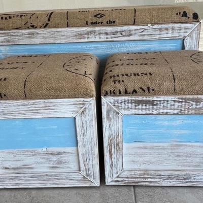 Coastal Style Storage Trunks