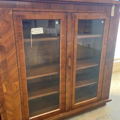 Antique German Biedermeier Bookcase.