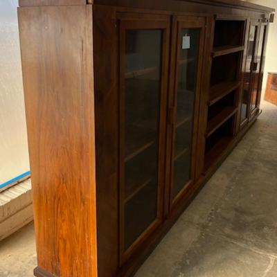 Antique German Biedermeier Bookcase.