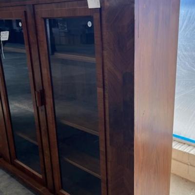 Antique German Biedermeier Bookcase.