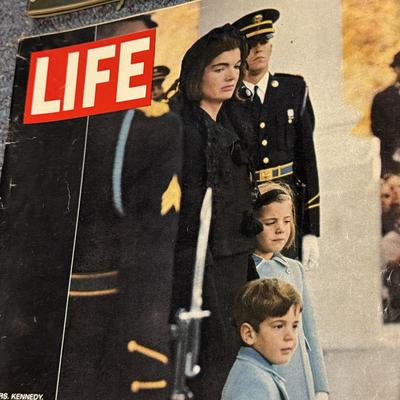 Vintage Historical Mixed Media Including Life and Time Magazines (1BH-DZ)