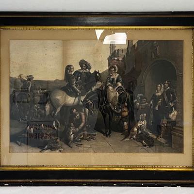 Frederick Taylor Colored Lithograph