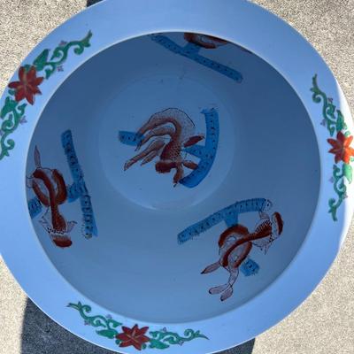 Vintage Chinese Fish Bowl
