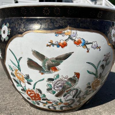 Vintage Chinese Fish Bowl
