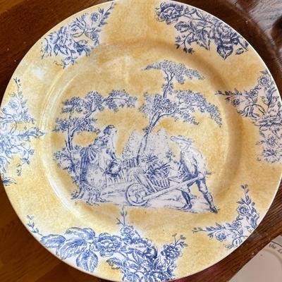 Vintage Maxcera Platter and Tea Pitcher Set