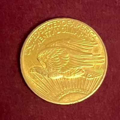 1924 St. Gaudens Twenty Dollar Gold Coin