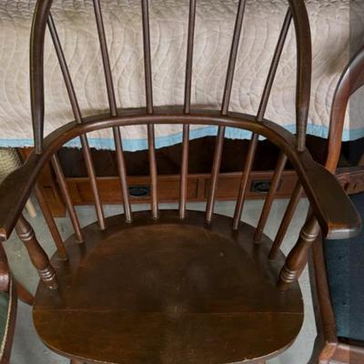 Vintage Windsor style armchair