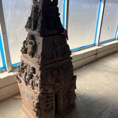 Chinese stone temple