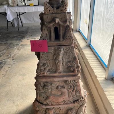 Chinese stone temple